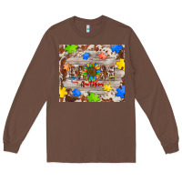 Chestnut autism mom Long Sleeve Tee - BarkalooDesign