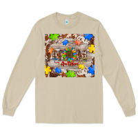 Mushroom autism mom Long Sleeve Tee - BarkalooDesign