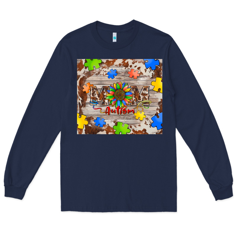 Autism Mom Long Sleeve Tee by BarkalooDesign | Teevron