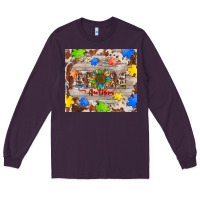 Plum autism mom Long Sleeve Tee - BarkalooDesign