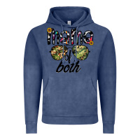 Vintage Denim mama of both Vintage Hoodie - CowhideDigitalArt
