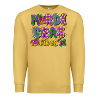 Antique Gold mardi gras vibes Premium Sweatshirt - LillyAllenDesigns