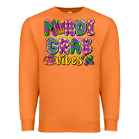 Carrot mardi gras vibes Premium Sweatshirt - LillyAllenDesigns