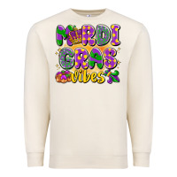 Sandshell mardi gras vibes Premium Sweatshirt - LillyAllenDesigns
