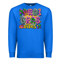 True Royal mardi gras vibes Premium Sweatshirt - LillyAllenDesigns