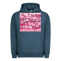 Pigment Midnight Navy ribbon Urban Hoodie - CowGirlArtShop