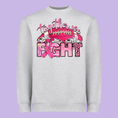 Together We Fight Heavyweight Sweatshirt Designed By Artiststas