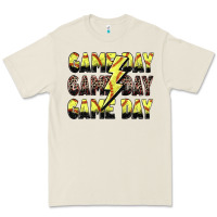 Bone game day game day softball lightning bolt Premium Tee - Zillion Design Studio