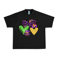 Black hearts mardi gras Urban Heavy Tee - JahusDesignShop