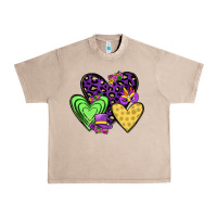 French Oak hearts mardi gras Urban Heavy Tee - JahusDesignShop