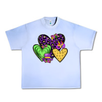 Grape Ice hearts mardi gras Urban Heavy Tee - JahusDesignShop