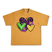 Peanut Butter hearts mardi gras Urban Heavy Tee - JahusDesignShop