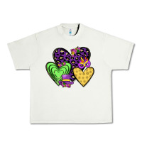 Pistachio hearts mardi gras Urban Heavy Tee - JahusDesignShop
