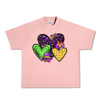 Salmon hearts mardi gras Urban Heavy Tee - JahusDesignShop