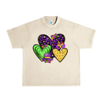 Sandshell hearts mardi gras Urban Heavy Tee - JahusDesignShop