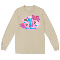 Mushroom back to school flowers first grade 3200x2400 Long Sleeve Tee - AdoDesignShop