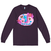 Plum back to school flowers first grade 3200x2400 Long Sleeve Tee - AdoDesignShop
