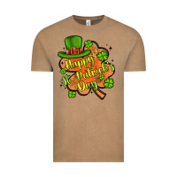 Vintage Coffee happy st patrick s day shamrock Vintage Tee - Artiststas