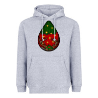 Christmas  Teardrop Heavyweight Hoodie | Teevron