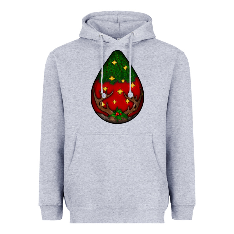 Christmas  Teardrop Heavyweight Hoodie by BundleAndBundleShop | Teevron