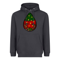 Smoke Christmas  teardrop Heavyweight Hoodie - BundleAndBundleShop