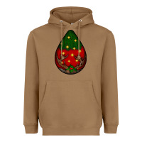 Toasted Coconut Christmas  teardrop Heavyweight Hoodie - BundleAndBundleShop