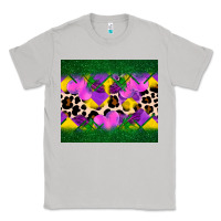 Moon Dust mardi gras Leopard and heart Classic Tee - AdoDesignShop