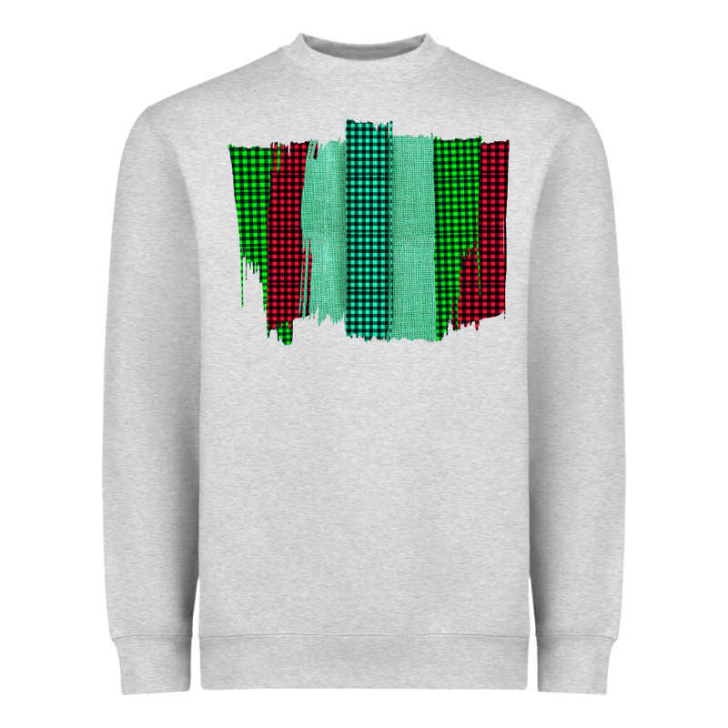 Green Red Western Farm Life Brush Stroke Heavyweight Sweatshirt by Bettercallsaul | Teevron