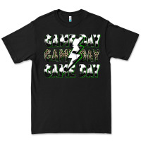 Black game day game day soccer lightning bolt Premium Tee - Zillion Design Studio