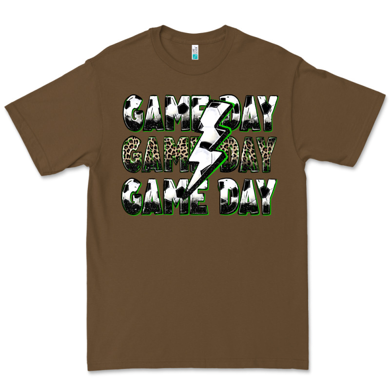 Game Day Game Day Soccer Lightning Bolt Premium Tee by Zillion Design Studio | Teevron