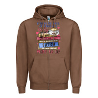 Chestnut between the pages of a book is lovely place to be Zipper Hoodie - MaliasSmallBusiness