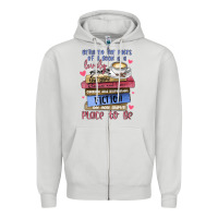 Dove Grey between the pages of a book is lovely place to be Zipper Hoodie - MaliasSmallBusiness