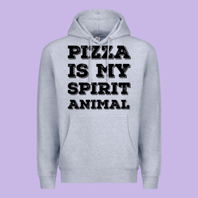Pizza Is My Spirit Animal Premium Hoodie Designed By Bettercallsaul