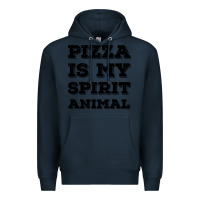 Navy Pizza Is My Spirit Animal Premium Hoodie - Bettercallsaul