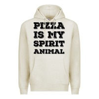 Oatmeal Heather Pizza Is My Spirit Animal Premium Hoodie - Bettercallsaul