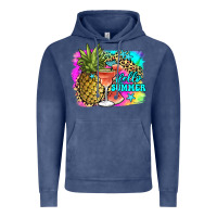Vintage Denim hello summer Vintage Hoodie - JahusDesignShop