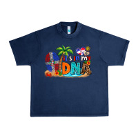 Navy it's in my dna Urban Heavy Tee - AdoDesignShop