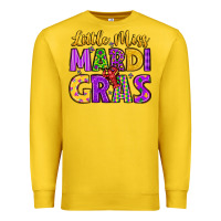 Lemon little miss mardi gras Premium Sweatshirt - LillyAllenDesigns
