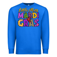 True Royal little miss mardi gras Premium Sweatshirt - LillyAllenDesigns