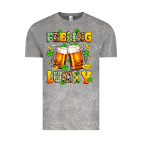 Cloud Rock feeling lucky Vintage Tee - Artiststas