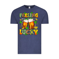 Vintage Denim feeling lucky Vintage Tee - Artiststas