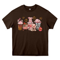Pigs Coffee Cups Heavy Core Tee | Teevron