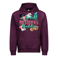 Mauve Wine small business baddie Urban Hoodie - CowGirlArtShop