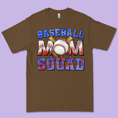 Premium Tee baseball mom squad