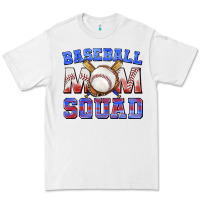 White baseball mom squad Premium Tee - texasbilliewilder