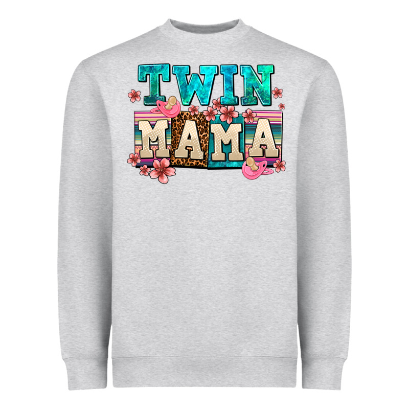 Twin Mama Heavyweight Sweatshirt by AdoDesignShop | Teevron
