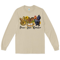 Peace Love Rooster Long Sleeve Tee | Teevron