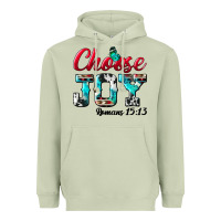 Matcha Choose Joy Heavyweight Hoodie - BundleAndBundleShop