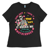 Black funny motherhood Ladies Tee - JahusDesignShop