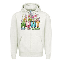 Oatmeal Heather aunt loved kind beautiful Zipper Hoodie - MaliasSmallBusiness